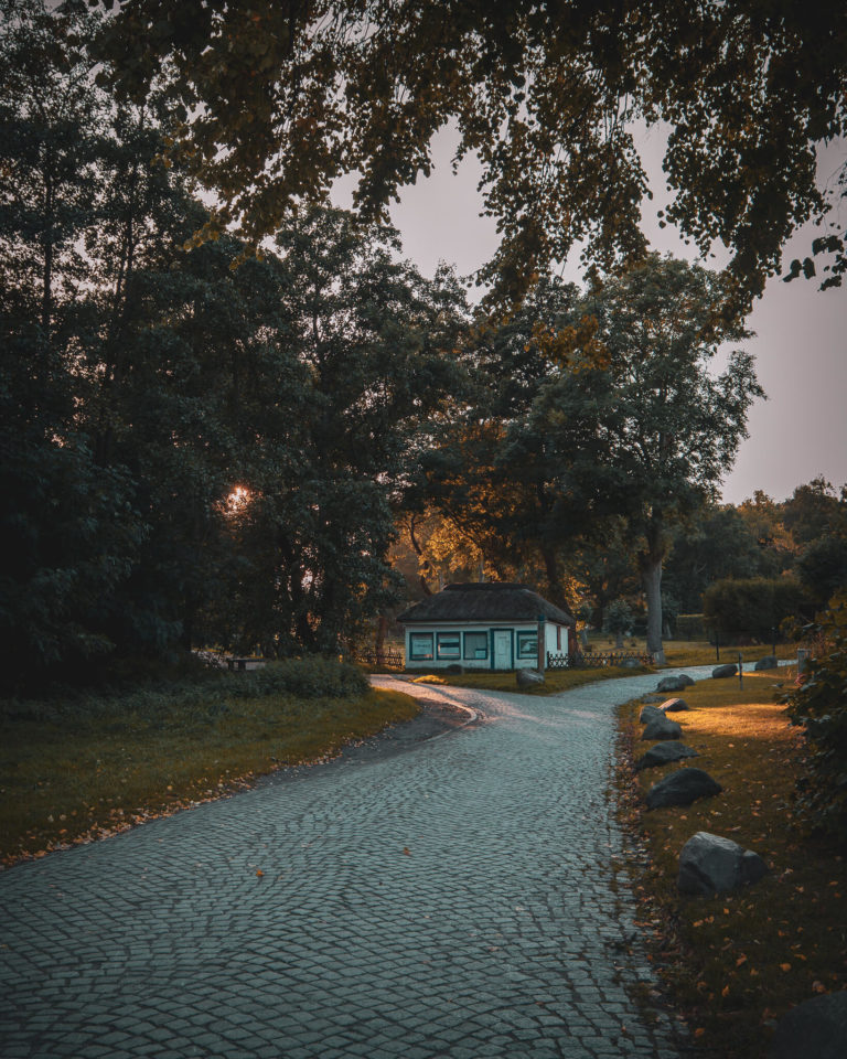 Hiddensee, Abendstimmung in Kloster