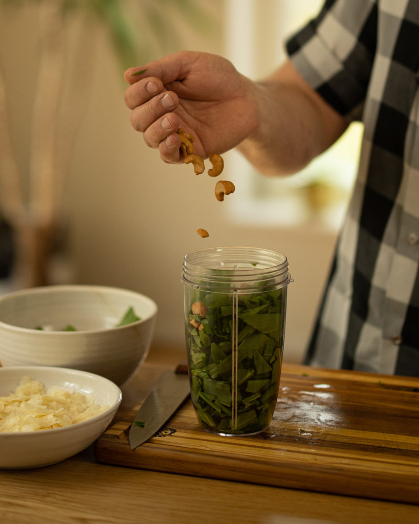 Bärlauch Pesto Cashew Kerne