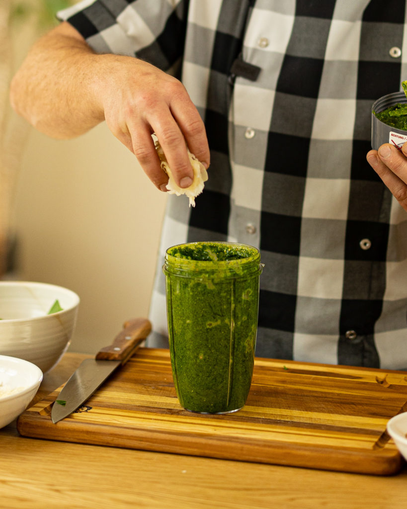 Bärlauch Pesto Parmesan