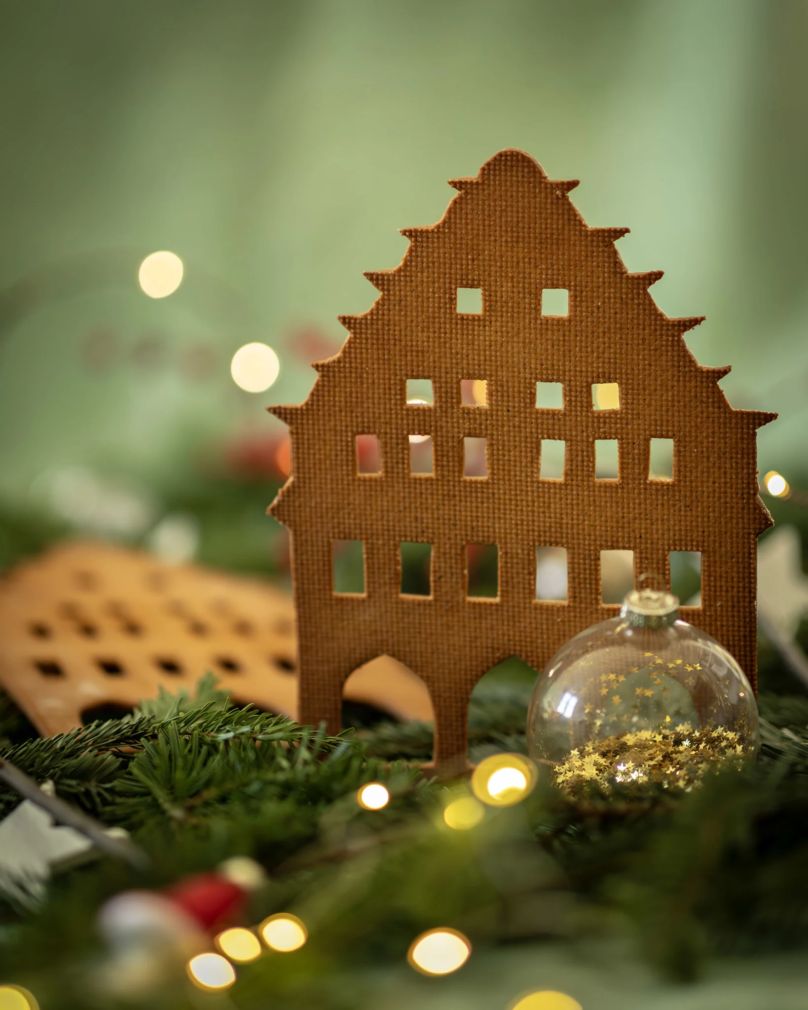 Pfefferkuchen Bausatz Platte front