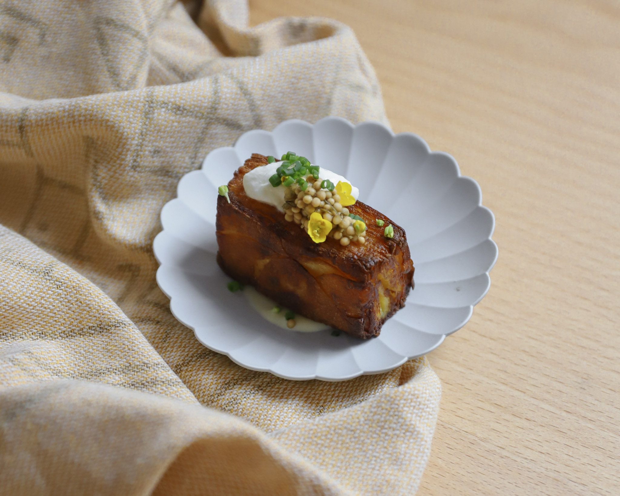 Mini Kartoffelgratin als Vorspeise