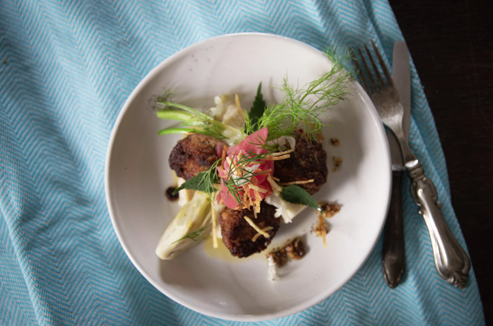 Köttbullar aus Wildfleisch | Einfaches Rezept mit Selleriepüree