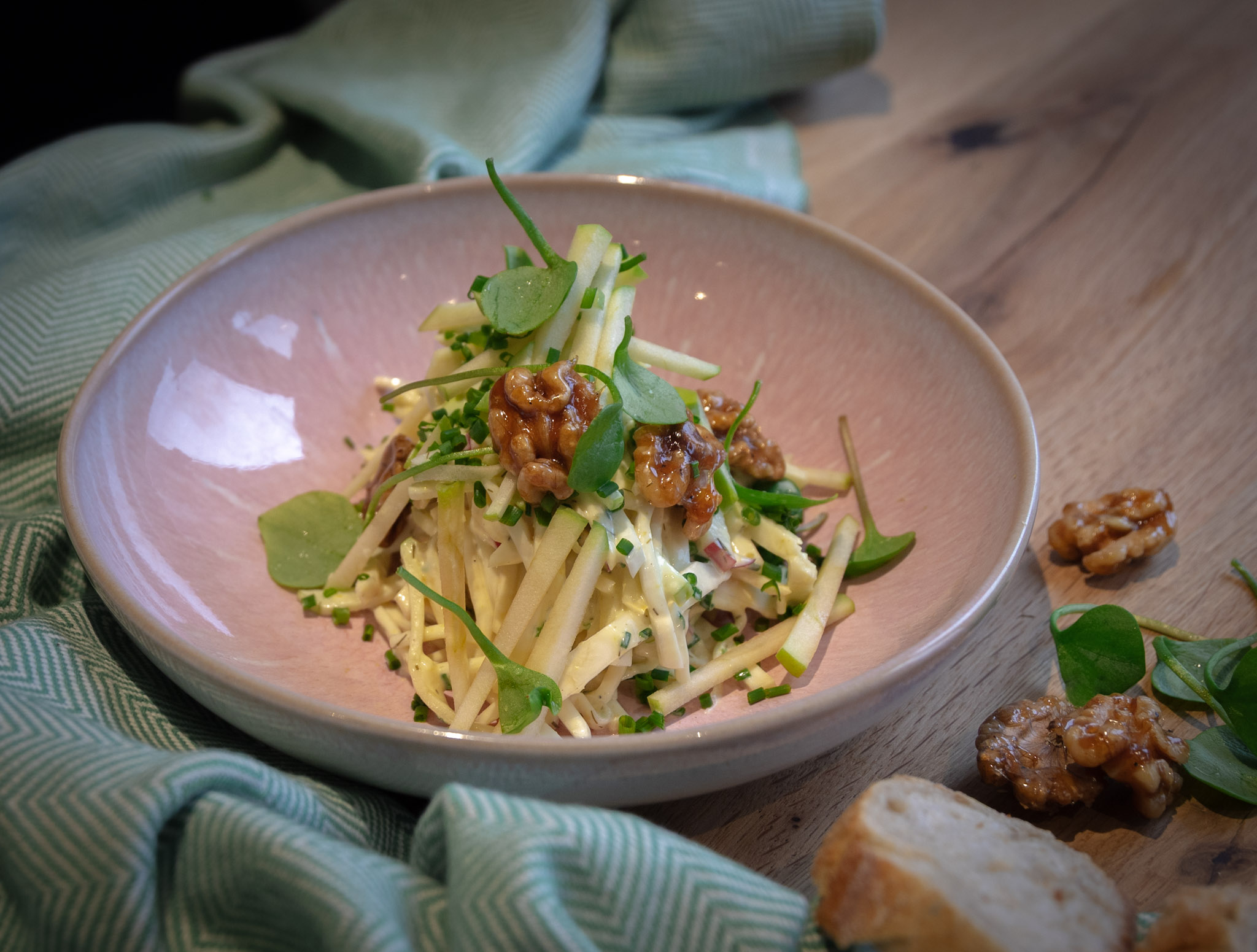 Veganer Waldorfsalat Rezept